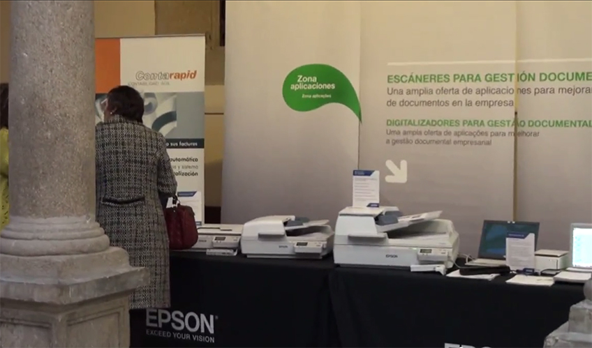 Contarapid forma parte del Showroom EPSON En Ruta 2012 de Santiago de Compostela