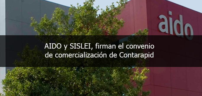 SISLEI firma el convenio de comercialización de Contarapid con AIDO