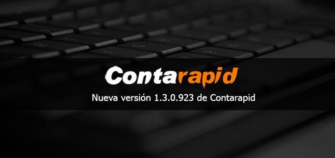 Nueva versión 1.3.0.923 de Contarapid