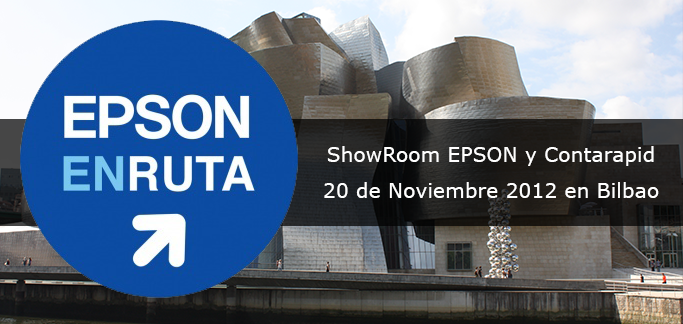 Contarapid forma parte del Showroom EPSON En Ruta 2012 de Bilbao