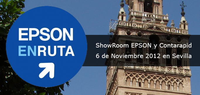 Contarapid forma parte del Showroom EPSON En Ruta 2012 de Sevilla