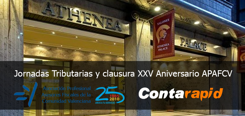 Jornadas Tributarias y clausura XXV Aniversario APAFCV